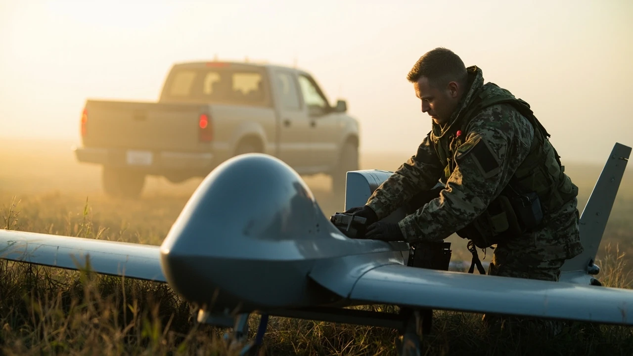 Raybird-3: розвідувальний БПЛА на старті