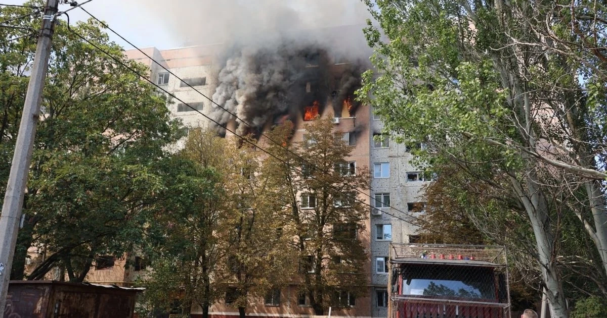 Краматорськ 25 серпня: удар по багатоповерхівках, 24 постраждалих